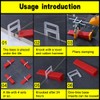 Tile Leveling System 1/16" Spacers Tile Leveler Clips DIY Tile