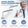 DOZAWA Toilet Safety Rails for Seniors, Heavy Duty Foldable Assist