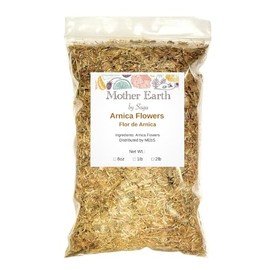 Arnica Flowers and Leaves, Dried (8, Ounces) (8 oz)