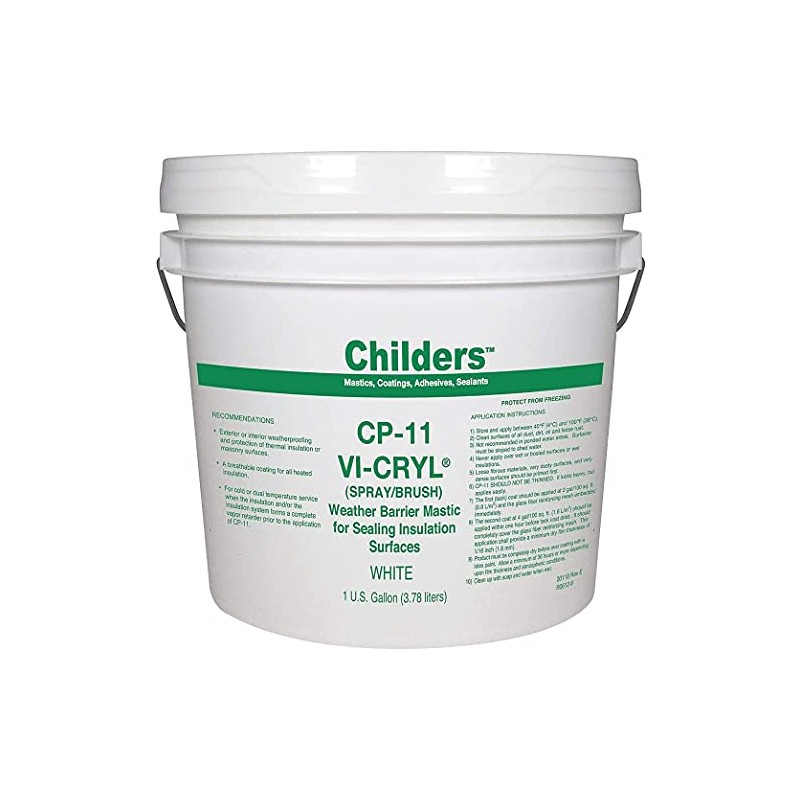 Childers VI-CRYL CP-11 Mastic (1 Gallon Pail) White