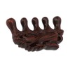 Meridians Comb Static Free 5 Teeth Head Scalp Composite Wood