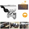 Fake Security Camera Indoor Outdoor Office Dummy Camera Flashing LED
