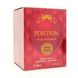 Hybrid & Company Position for Women Eau De Parfum Natural Spray Sensual Scent, 3.4 Fl Oz