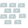 City Deco Centre SQUARE PLATE WASHER BZP (Pack of 10)