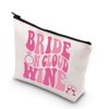 G2TUP Bachelorette Party Makeup Bag Bridal Shower Gifts Bride On