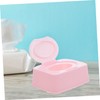 ULTECHNOVO Wipes Container Dustproof Wipes Holder for Cotton Pads Portable