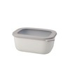 Mepal Cirqula Multi Bowl Rectangular 1500 ml Nordic White-Food Storage