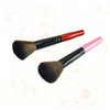 Healeved 2pcs Premium Nylon Makeup Brushes Set Long Handle Powder