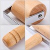 1 Piece 12cm Wide Wood Pastry Pizza Roller Wooden Rolling