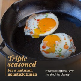 Lodge Cast Iron Blacklock Skillet, Triple Seasoned - 10.25 in