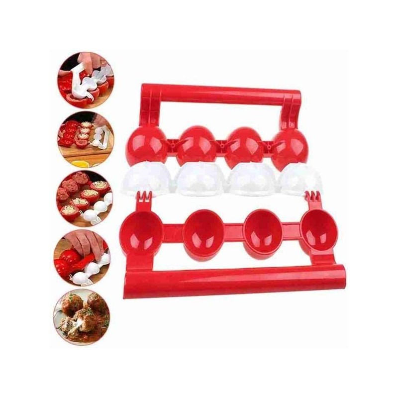 EZONEDEAL Meatball Maker Homemade Stuffed Meat Ball Maker FishBalls Burger