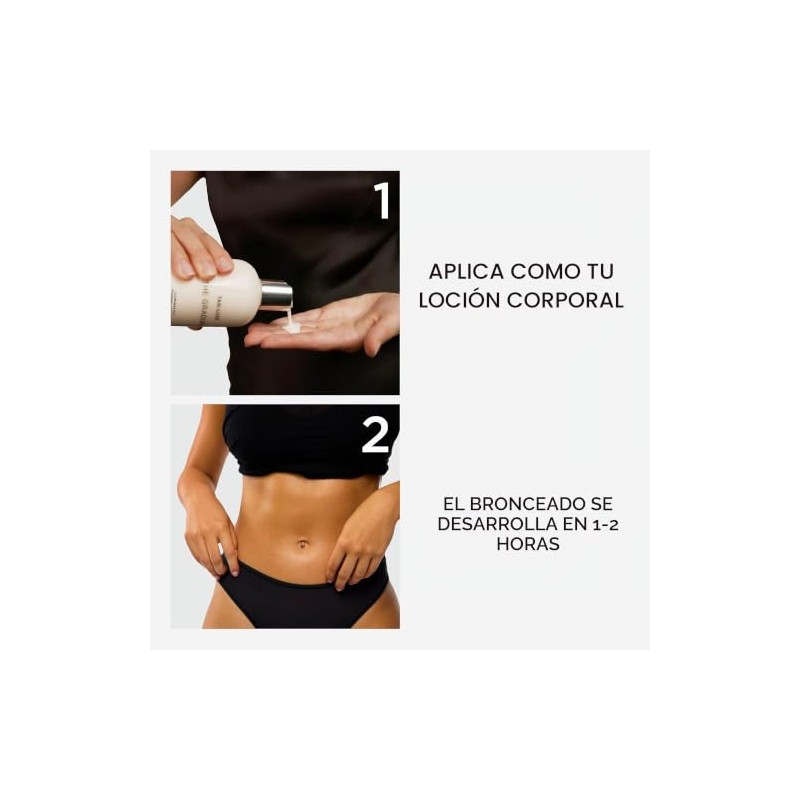 Tan-Luxe Loción bronceadora con iluminación gradual, 250 ml