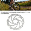 160mm Disc Brake Rotor for Mountain Bikes, 6.3 inches (160