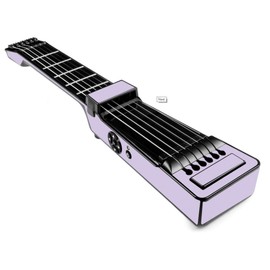 MightySkins Skin Compatible With Jamstik+ Portable SmartGuitar - Solid Lilac | Protective, Durable, and Unique Vinyl Decal wrap cover | Easy To Apply, Remove, and Change Styles | Made in the USA