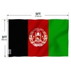 Anley Fly Breeze 3x5 Feet Afghanistan Flag - Vivid Color