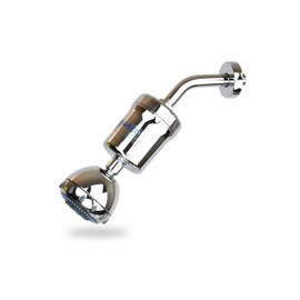 Aqualux Hydro Guard Dechlorinating Shower Filter with Shower Head (Chrome)