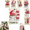 FeBohao 7 Pcs Christmas Tree Decorations Money Holders for Cash