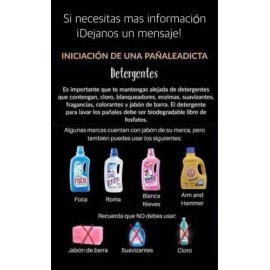 Paquete 10 Pañales Ecológicos Recién Nacido Alvababy                                                                                                  