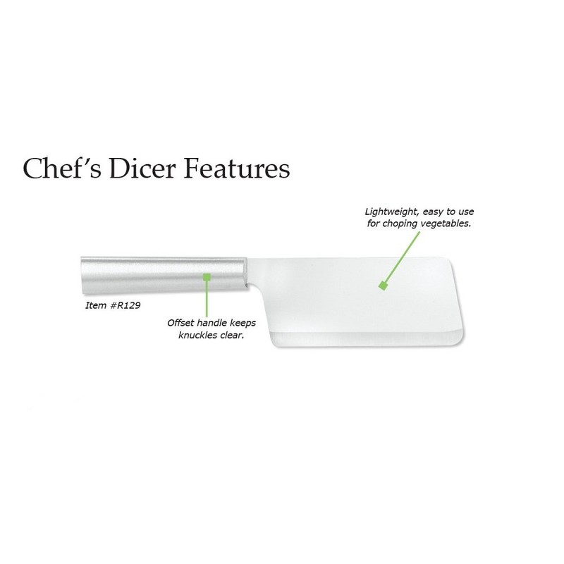Rada Cutlery Chef’s Dicer Knife – Stainless Steel Blade With