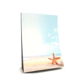 Notepad A5 | Beach Holiday Motif Paper Pad | Starfish | 50 Sheets 90 g/m² | Writing Notepad | Notepad | Writing Pad A5 | Paperandpicture