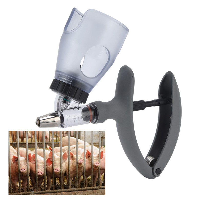 5ml Animal Injector Adjustable and Continuous Animal Syringe Injector for