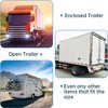 Fuoequl Trailer Hasp Bolt Kit for Trailer Cam Action Hasp