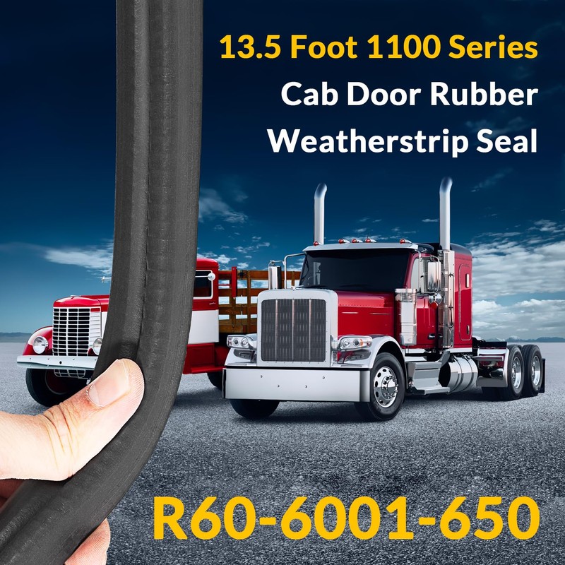 13.5ft Cab Door Weatherstrip Seal R60-6001-650 for Peterbilt 359, 379,