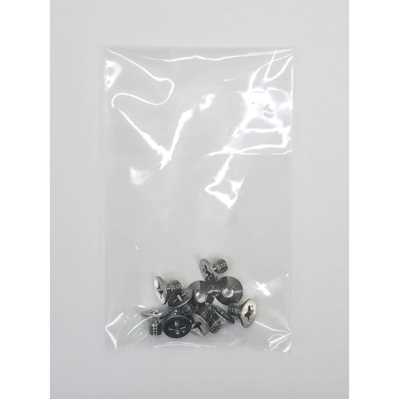 [M4x6] Stainless Steel Countersunk Head Machine Screws (10 pcs)
