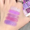 9 Colours Eyeshadow Palette - Purple Eyeshadow Theme, Matte &