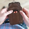 Leather Cigarette Case Pack Holder Regular or 100's Lighter Pocket