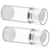 CAXUSD 2pcs Portable Empty Travel Lotion Pump Containers Airless Pump