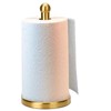 Paper Towel Holder Stand with Sturdy Base Fits Standard and