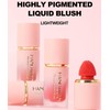Matte Cream Blush Soft Lightweight Liquid Blush for Cheeks Natural