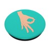 Circle Game Print Funny Circle OK Hand Gesture Joke Gift