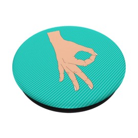Circle Game Print Funny Circle OK Hand Gesture Joke Gift