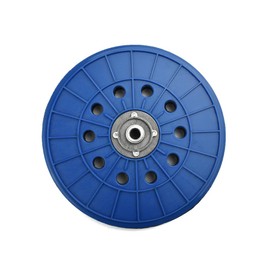 Trade-Shop Diameter 225 mm 10-Hole Velcro Sanding Disc / Driving Plate / Support Plate Compatible with Scheppach DS 200, 210, 900, 920, 930 Ceiling Sander