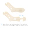PATIKIL Sock Blocker, 1 Pair Adjustable Socks Blocker Wood Stretcher