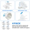 DALQUIS 4 Pack Water Jug Dispenser Valves, Reusable Water Jug