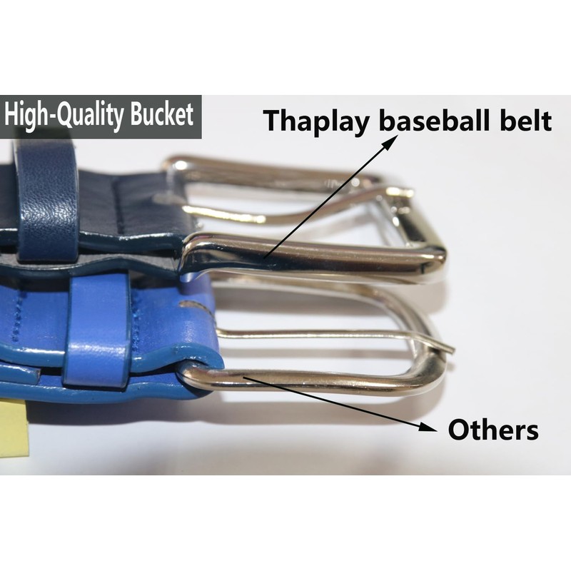 Thaplay Cinturón de béisbol/softball de tamaño ajustable para hombres y