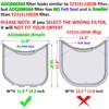 Uszily ADQ566564 Lint Filter Replacement for LG and Kenmore Dryers,