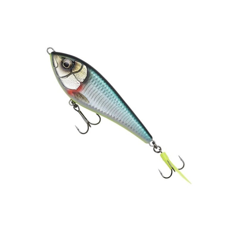 Savage Gear Deviator Swim Jerkbait, Colour: Green Silver, Length /