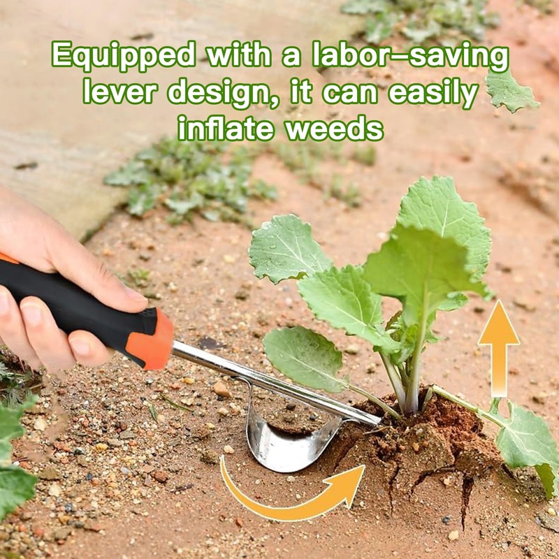 JJIW 3 Pcs Weed Puller, Weeding Tool, Gardening Tools Enables