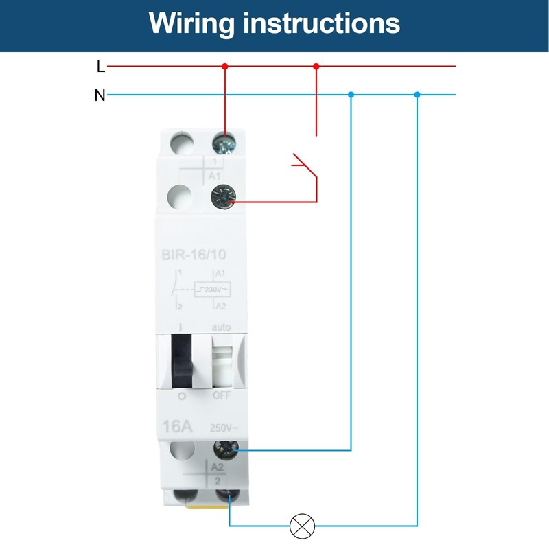 DEWIN Electronic Pulse Relay, Double Voltage Pulse Relay, Electronic Pulse