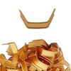 Pack of 1000 U-Clips Gold 40 mm Clip Tape Clips