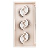 EMILYSTORES Press On Pre-Glued Lashes, 3D False Eyelashes, Natural Long