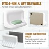 OTHIX Shower Soap Holder & Ceramic Soap Dish for Shower