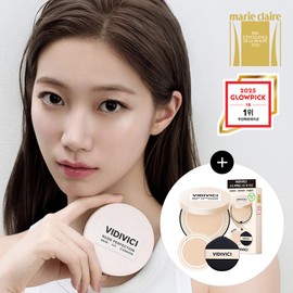 VIDIVICI Nude Perfection Skin Fit Cushion 15g Set (+Refill 15g) - [SET] 23N (+Refill 15g)