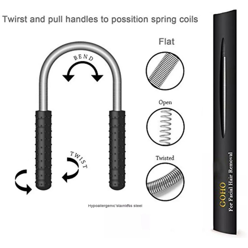 Facial Hair Remover Epilator Epistick Threading (2 Pieces)