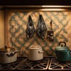 Bencailor 6 Pcs Gothic Kitchen Towels Ghost Skull Skeleton Star
