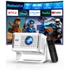 Smart Projector with 4K 8K Support, Android 14 Mini Projector